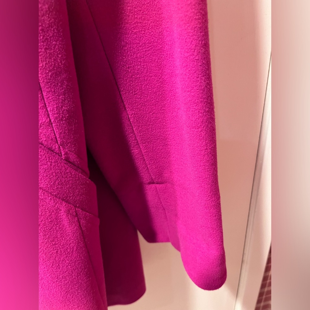 Chico’s Double Lapel Single Button Overcoat Magen… - image 7